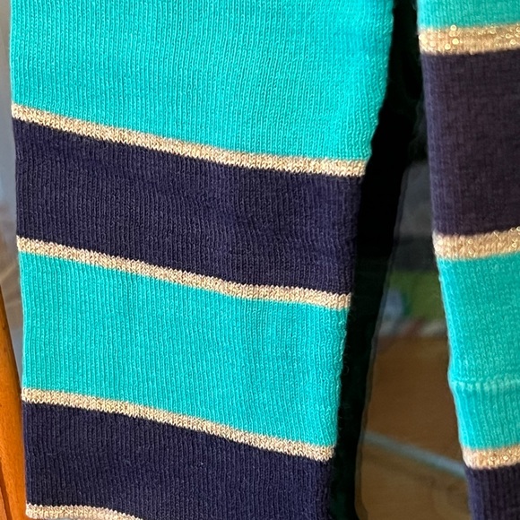 Turquoise spring lily sweater - Picture 6 of 9